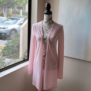 100% Cashmere Pink Cardigan